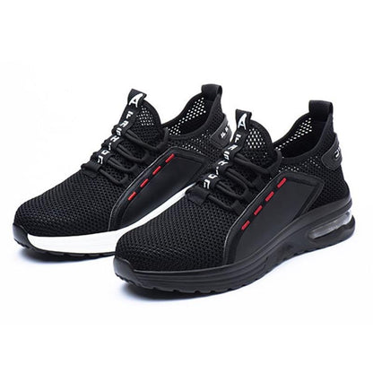 Lightweight Steel Toe Work Boots with Slip Resistant Soles