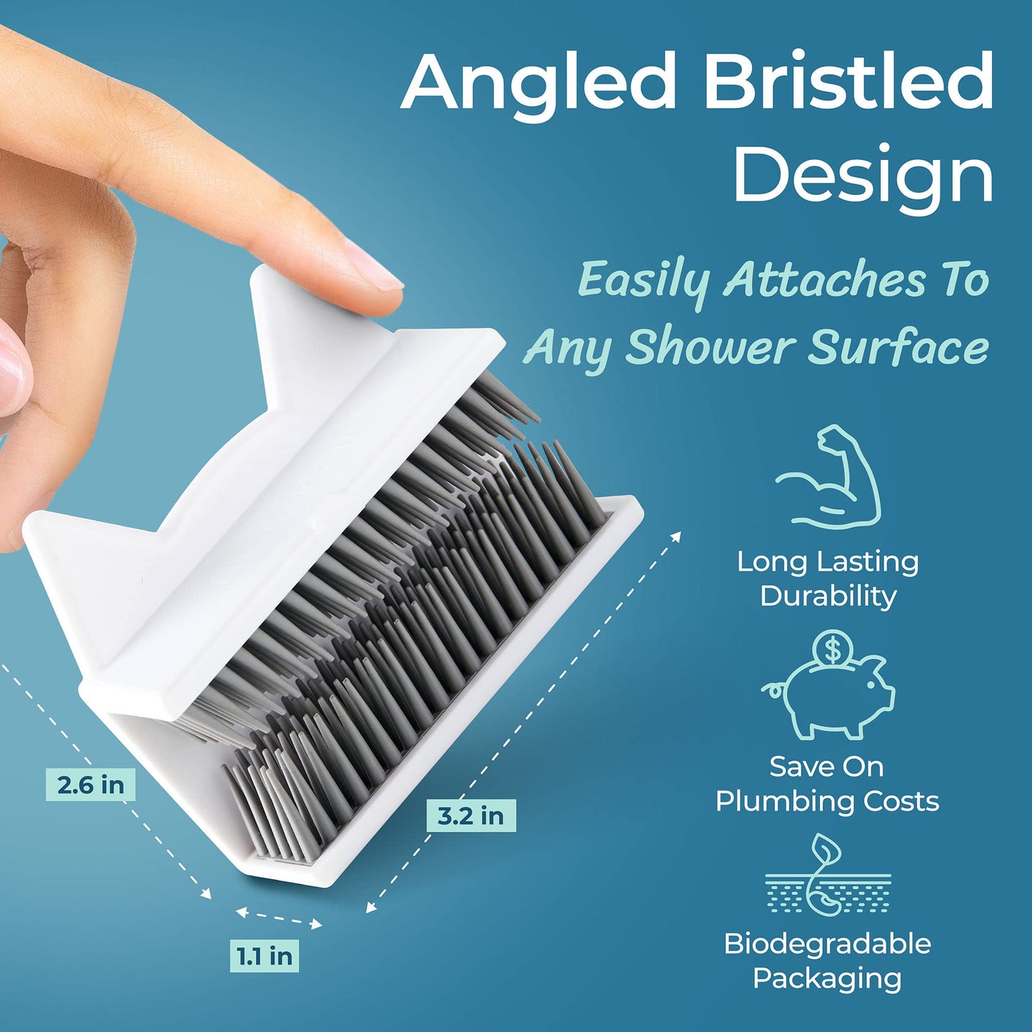 Easy Clean Shower Hair Catcher