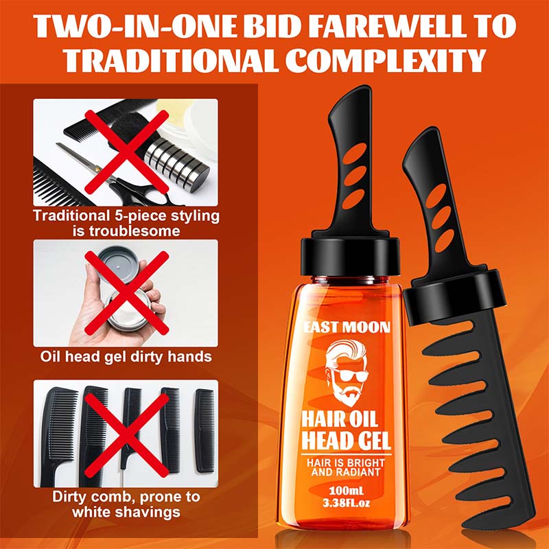 Easy Styling Comb Gel For Men