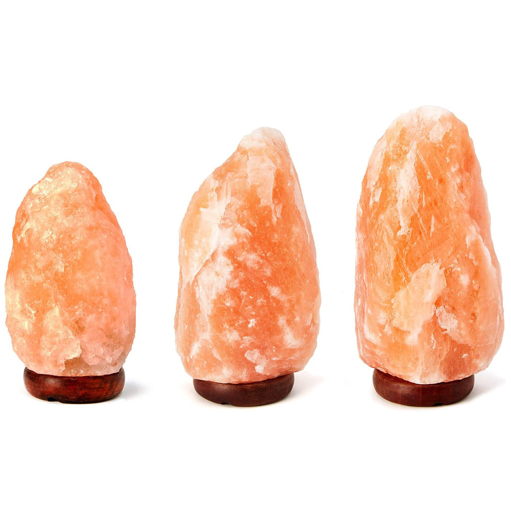 Natural Salt Table Lamp with Adjustable Dimmer - Cofik