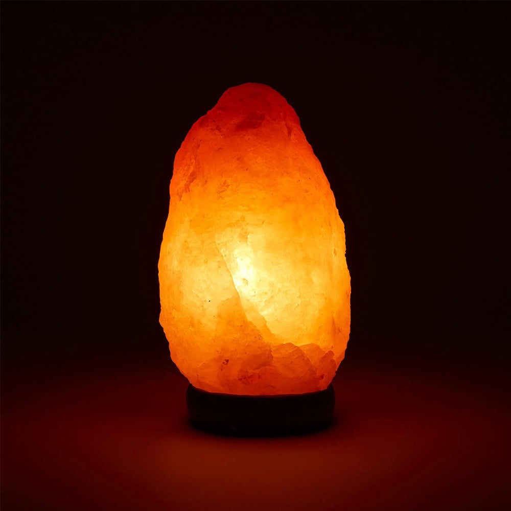 Natural Salt Table Lamp with Adjustable Dimmer