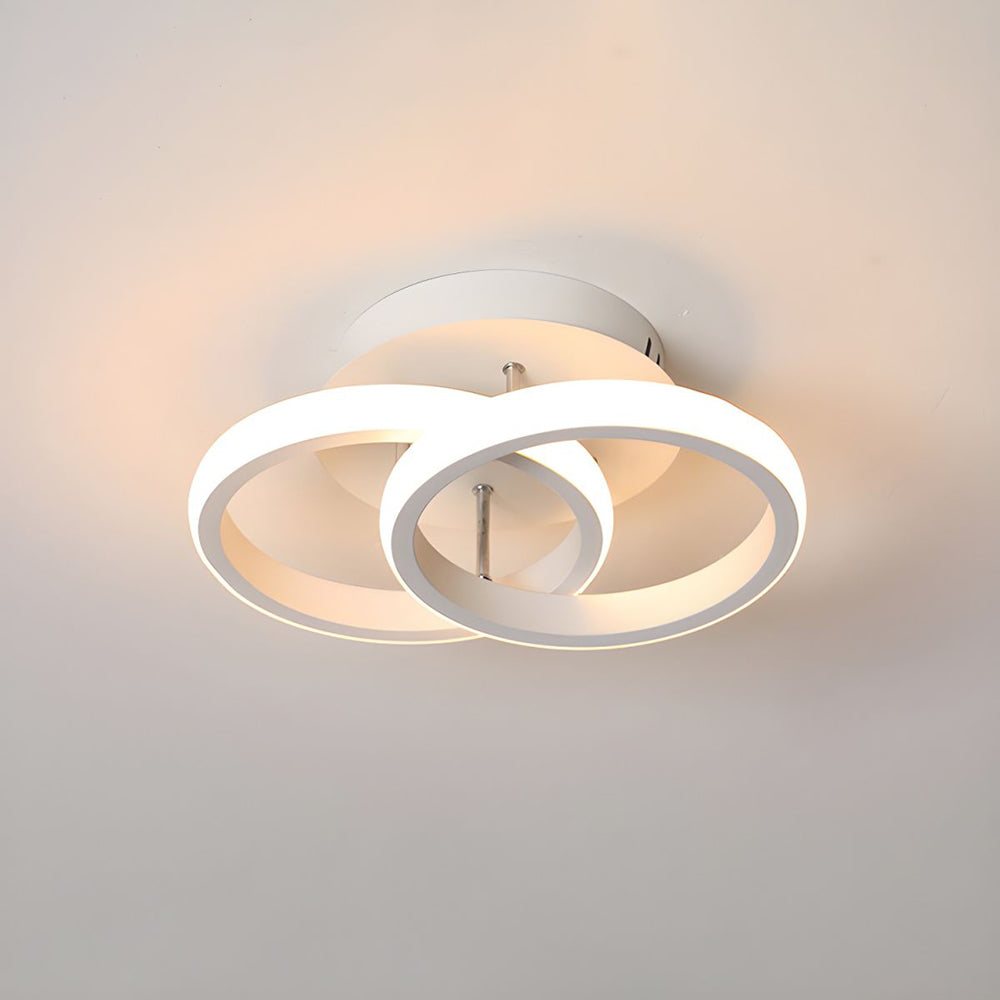 Modern Black LED Ceiling Light Fixture
