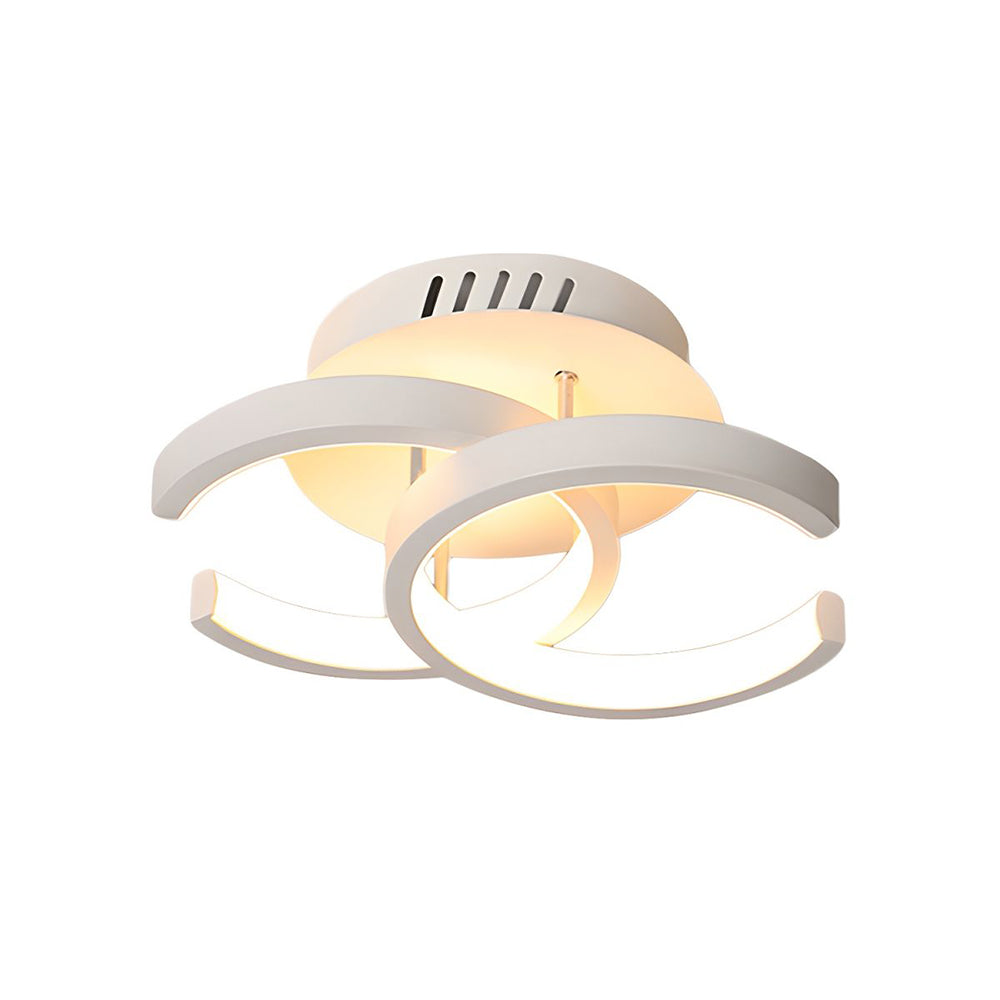 Modern Black LED Ceiling Light Fixture