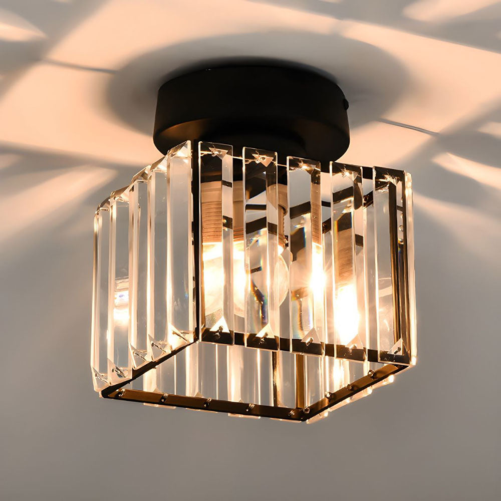 Luxurious Sparkling Crystal Ceiling Light