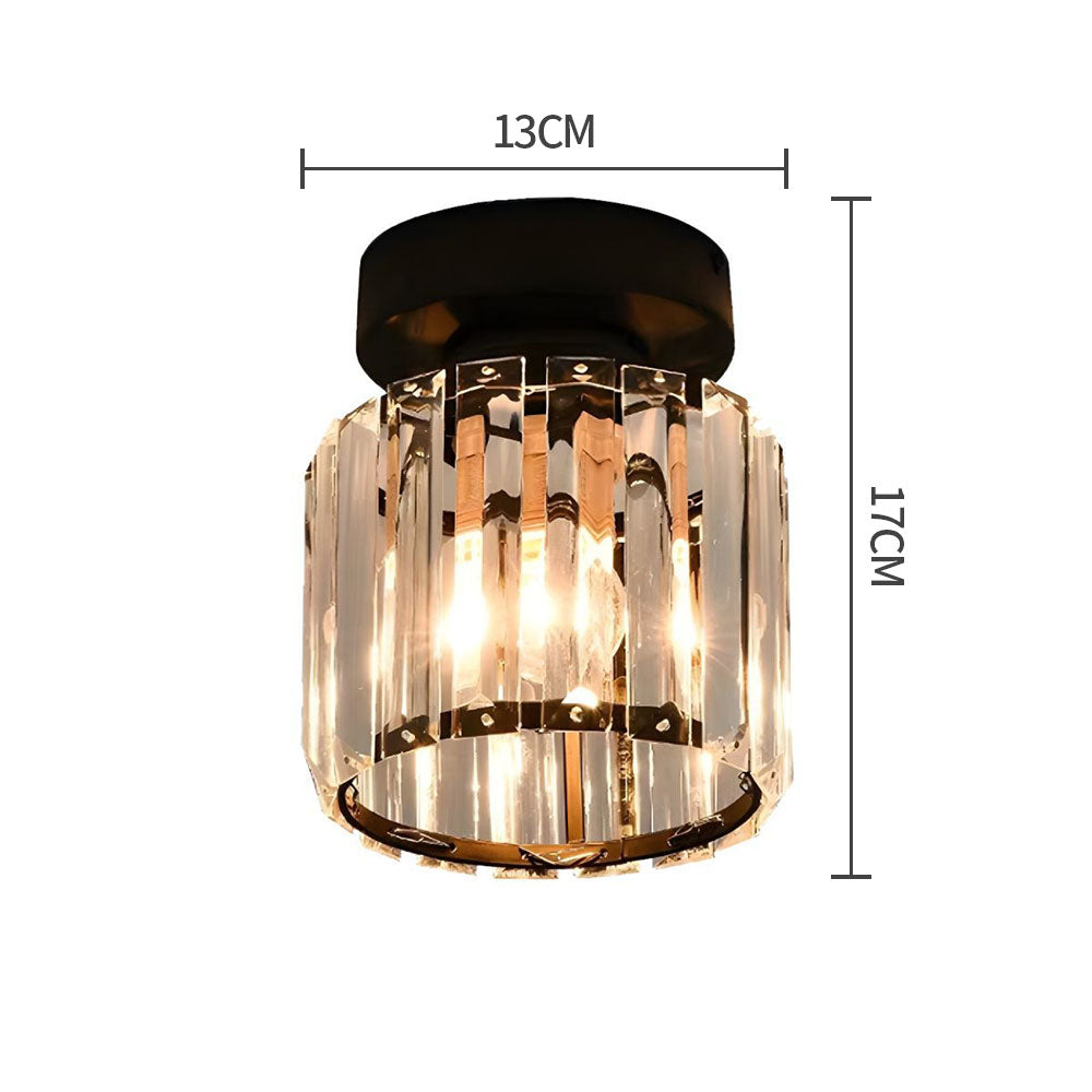 Luxurious Sparkling Crystal Ceiling Light