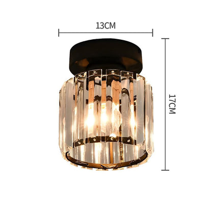Luxurious Sparkling Crystal Ceiling Light