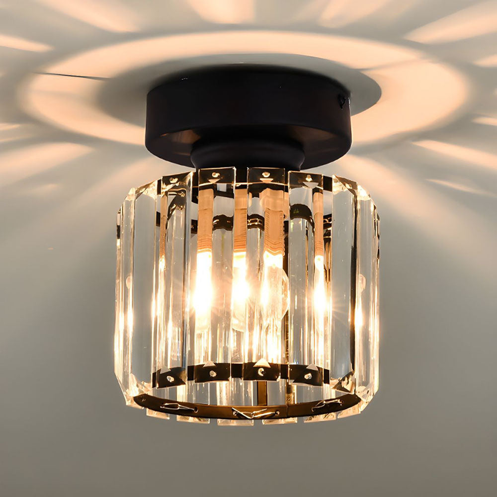 Luxurious Sparkling Crystal Ceiling Light