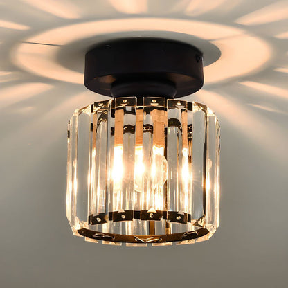 Luxurious Sparkling Crystal Ceiling Light