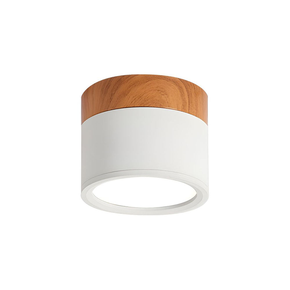 Slim LED Ceiling Fixture Modern Cylinder Light - Cofik