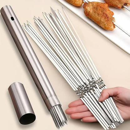 Premium BBQ Set | 10pc Stainless Steel Grill Utensils - Cofik