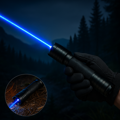 Powerful Green Beam Tactical LED Flashlight