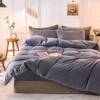Soft Plush Duvet Cover for Comfortable Sleep