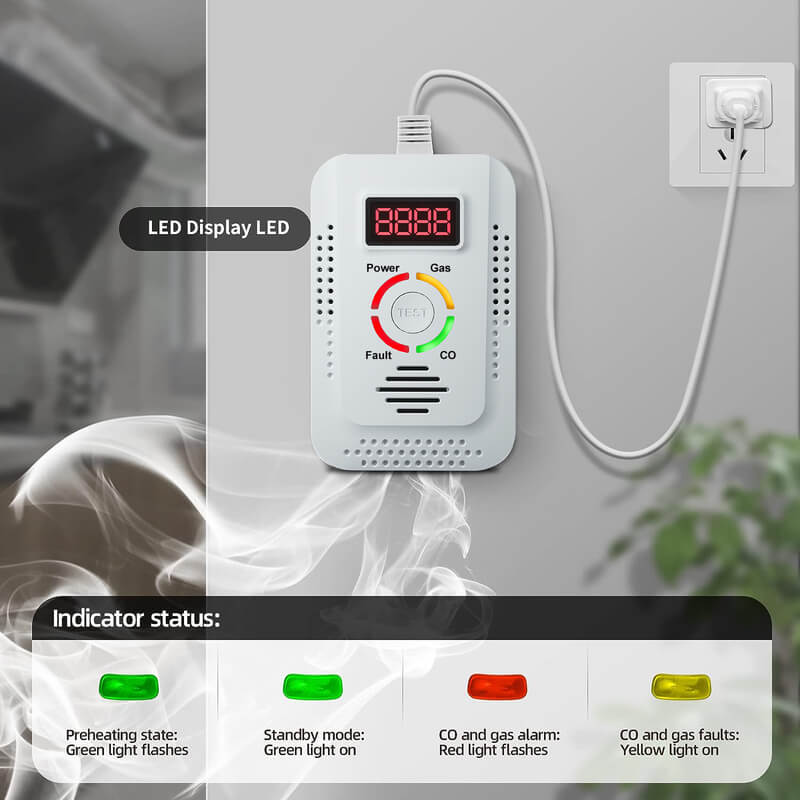 Smart Home CO Detector Alarm System