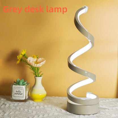 Stylish Spiral Desk Lamp