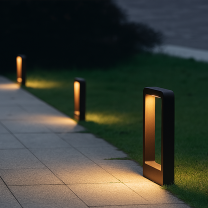 Stylish Dark Garden Pathway Light Noxord