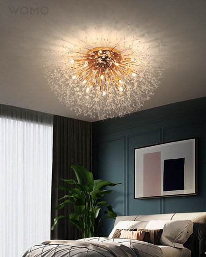 Elegant Crystal Ceiling Light Fixture