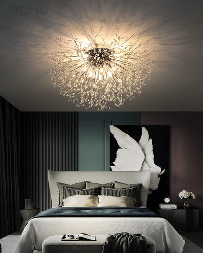 Elegant Crystal Ceiling Light Fixture