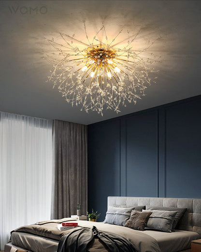 Elegant Crystal Ceiling Light Fixture
