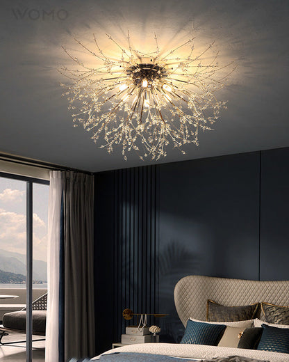 Elegant Crystal Ceiling Light Fixture