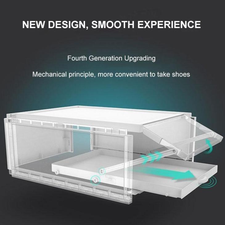 Compact Stackable Shoe Storage Box