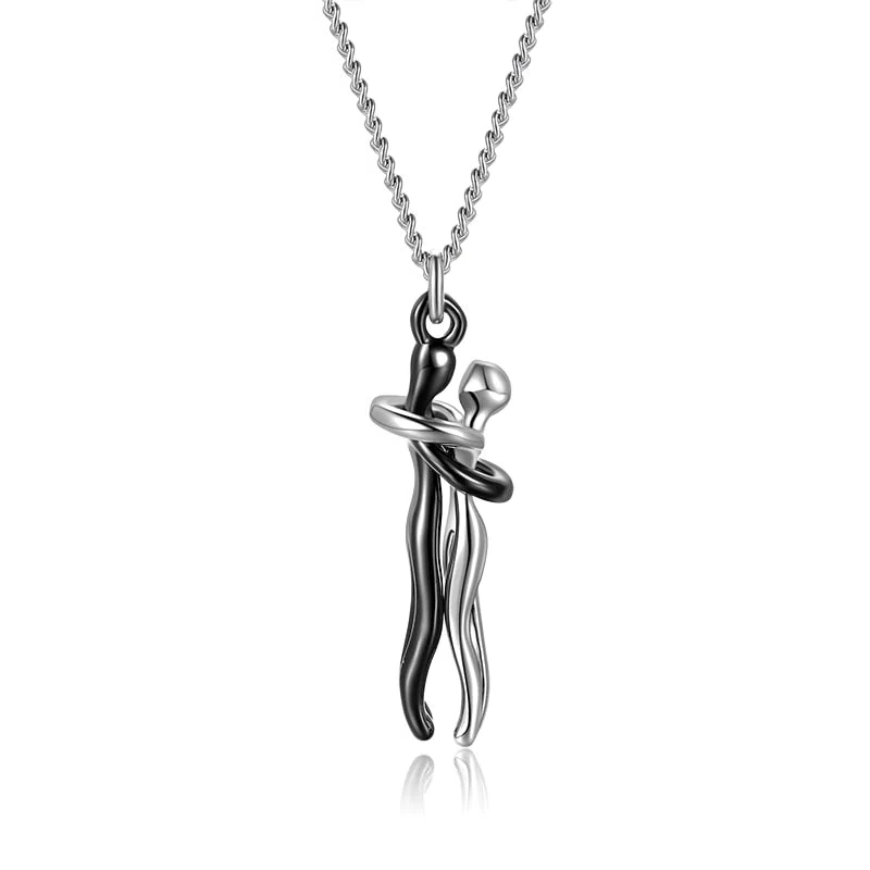Cute Embrace Pendant Necklace - Cofik
