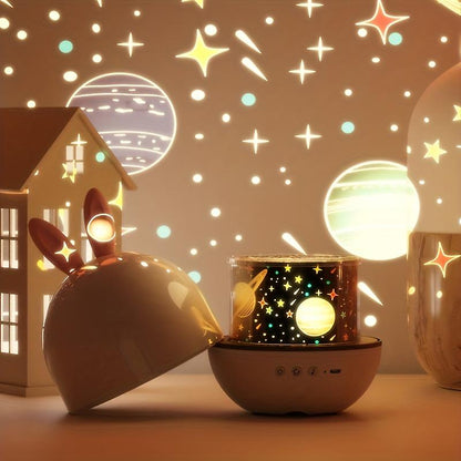 Galaxy Night Light with Sound