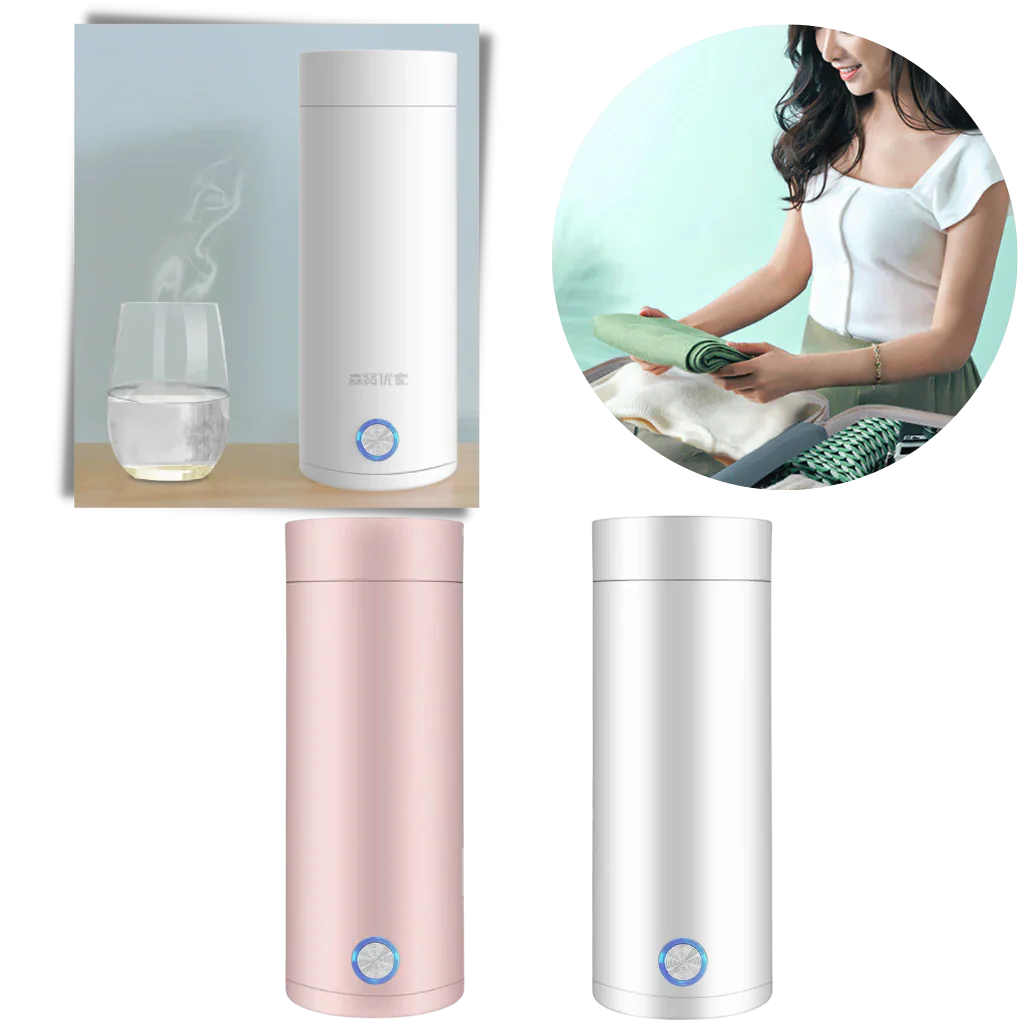 Compact Travel Electric Kettle 400ml