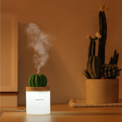 Compact USB Mini Aroma Diffuser with LED Light