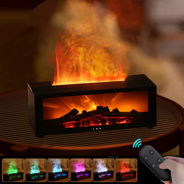 Realistic Flicker Essential Oil Diffuser - Cofik