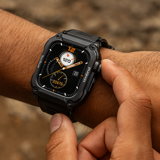 Waterproof Fitness Tracker Watch - Black Noxord - Cofik