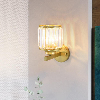 Elegant Glass LED Wall Light Fixture