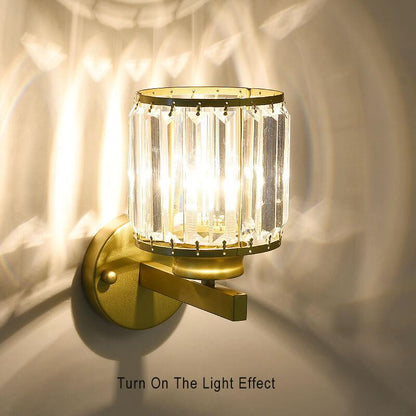 Elegant Glass LED Wall Light Fixture