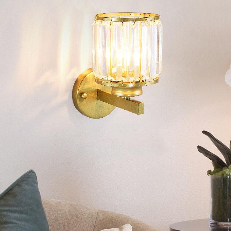 Elegant Glass LED Wall Light Fixture