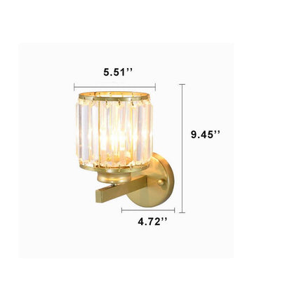 Elegant Glass LED Wall Light Fixture