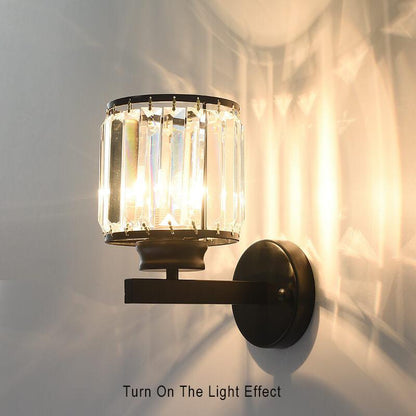 Elegant Glass LED Wall Light Fixture