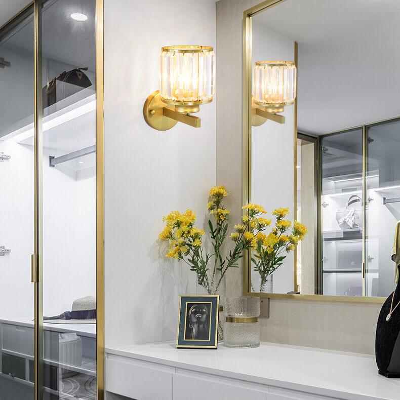 Elegant Glass LED Wall Light Fixture