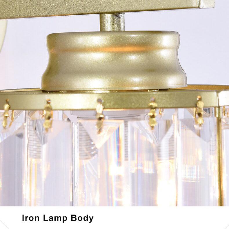 Elegant Glass LED Wall Light Fixture