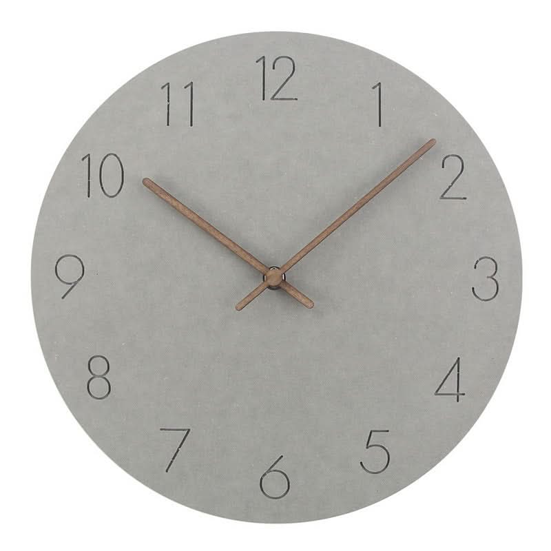 Quiet Contemporary Wooden Wall Clock