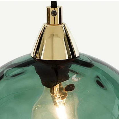 Sophisticated Pendant Light Glass Globe Lamp