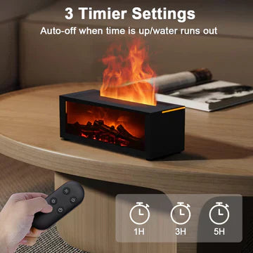 Realistic Flicker Essential Oil Diffuser