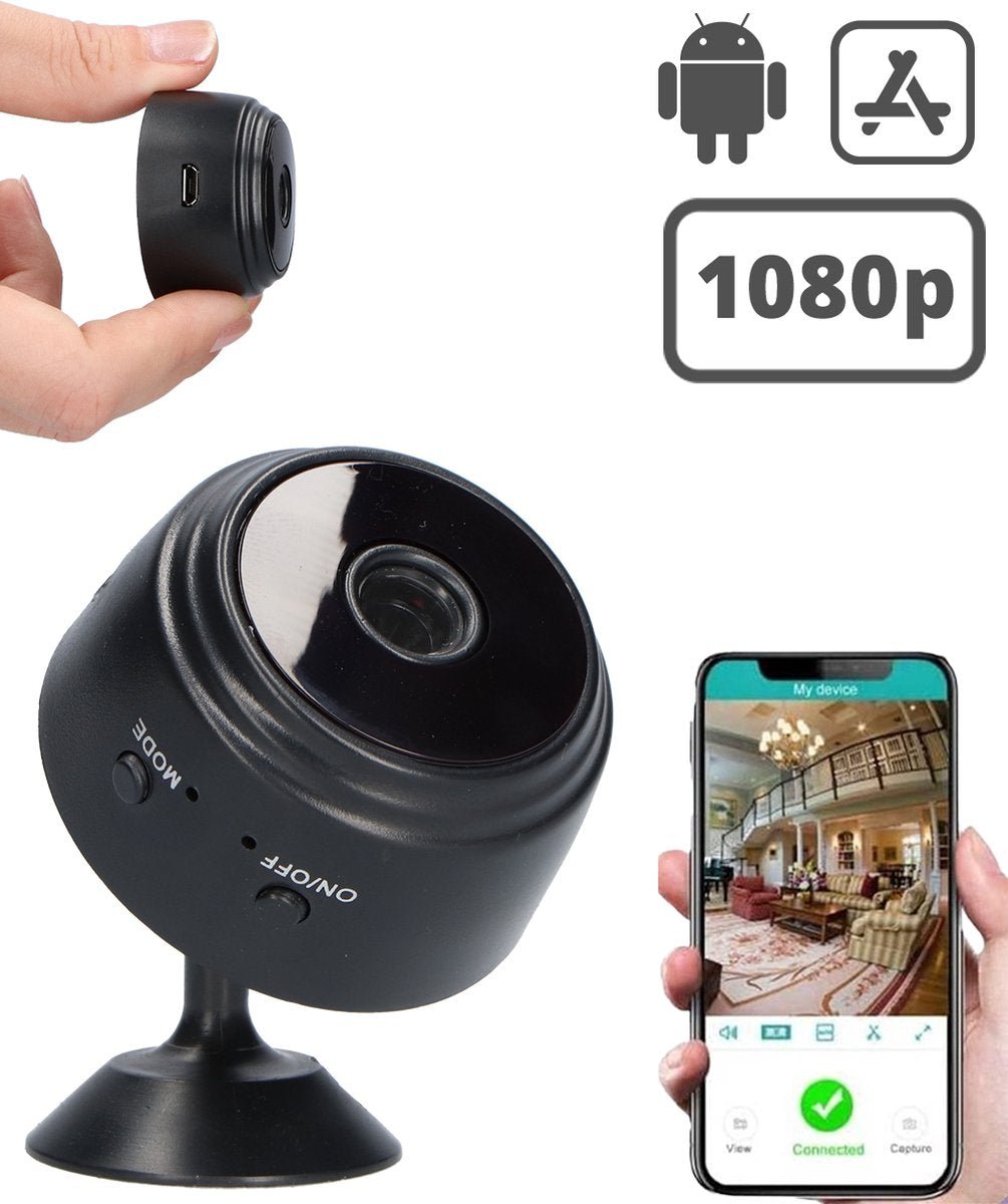 Compact 1080p WiFi Security Camera - Cofik