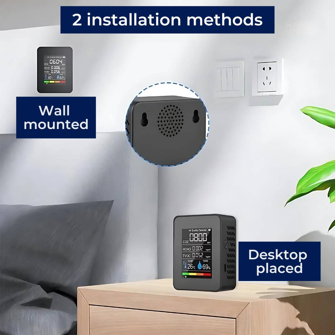 Accurate Home Air Quality Detector with Alerts - Cofik