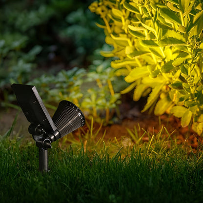 Outdoor 7W LED Solar Powered Garden Spot Lights - Cofik