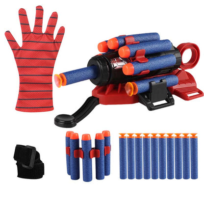 Cool Spiderman Web Blaster Toy with Glove Launcher