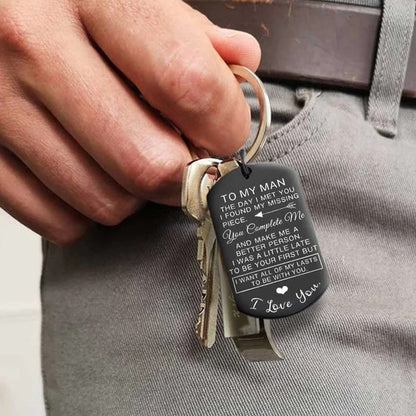 Memorable Keychain With You Forever