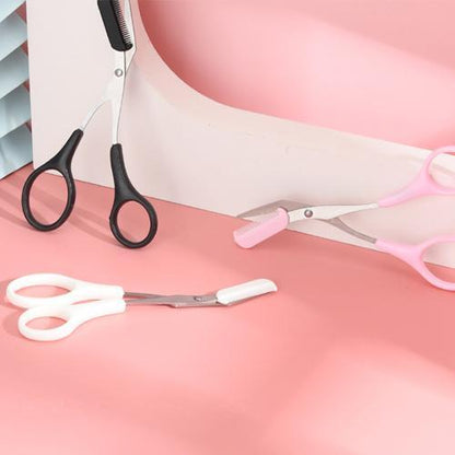 Precise Eyebrow Grooming Scissors