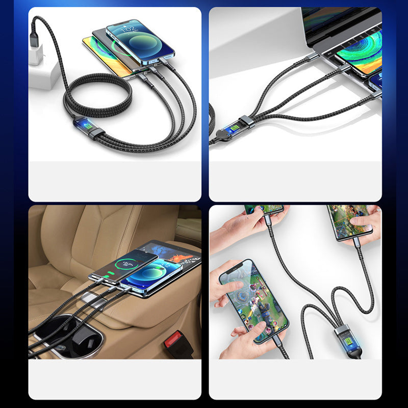 Quick Charge 3-in-1 USB Charging Cable