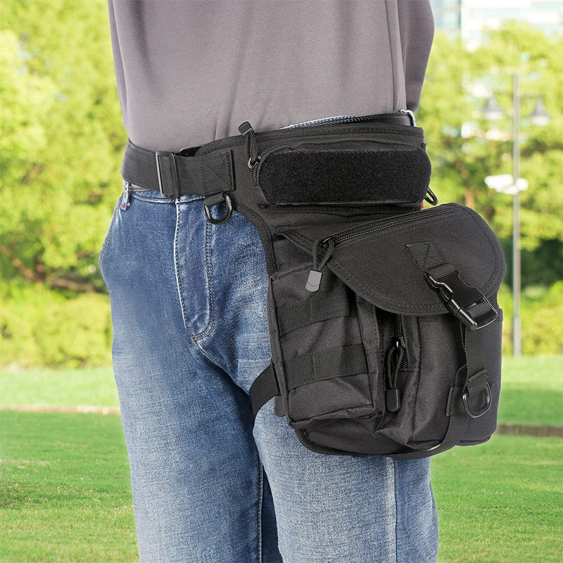Waterproof Tactical Waist Pack Travel Belt Bag for Men
