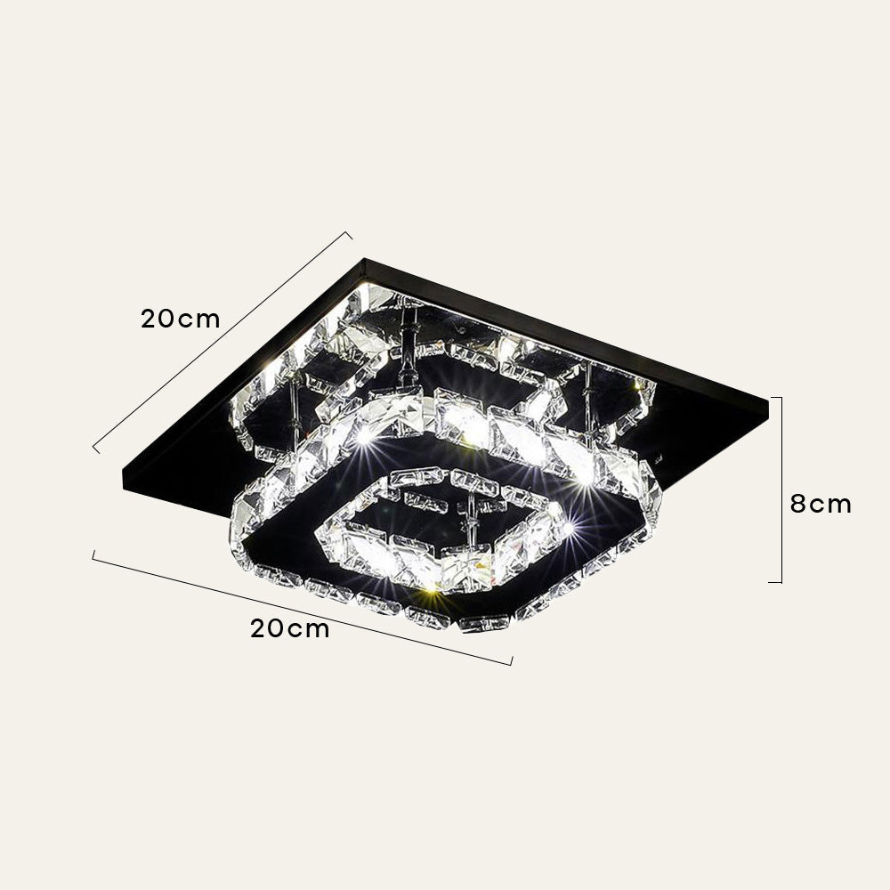 Luxury Glass LED Downlight Ceiling Lamp