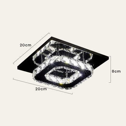 Luxury Glass LED Downlight Ceiling Lamp